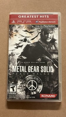 Metal Gear Solid: Peace Walker (Sony PSP, 2010) CIB Complete Greatest Hits