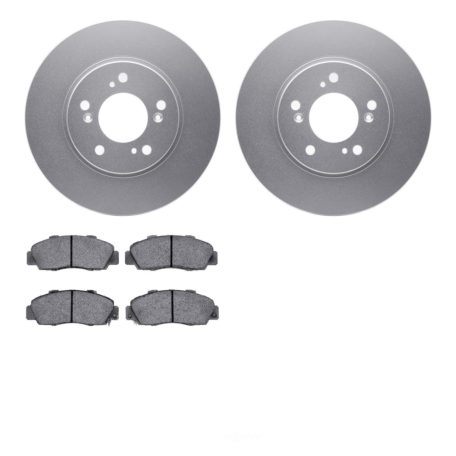 Disc Brake Pad and Rotor Kit fits 1997-2005 Acura NSX  DFC