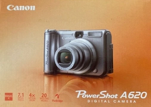 Canon PowerShot A620 Digital Cameras for Sale | Shop New & Used