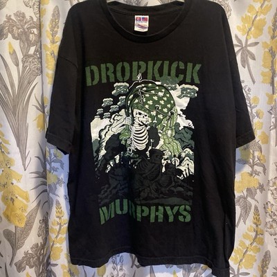 Y2k/90s Dropkick Murphys Punk Rock Band Tee Size Large