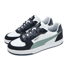Puma Caven 2.0 Lux SD White Green Moon New Navy Men Casual Shoes 395080-09