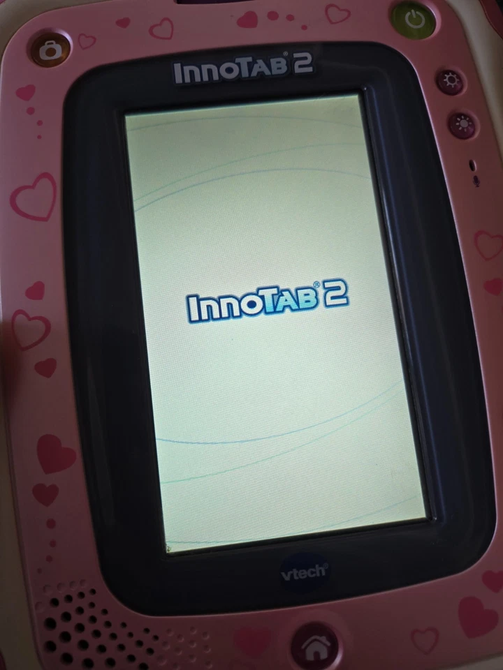 Vtech InnoTab 2 Kids Learning Touch Tablet Pink - Includes 9 Cartridges - READ - Image 4 of 4