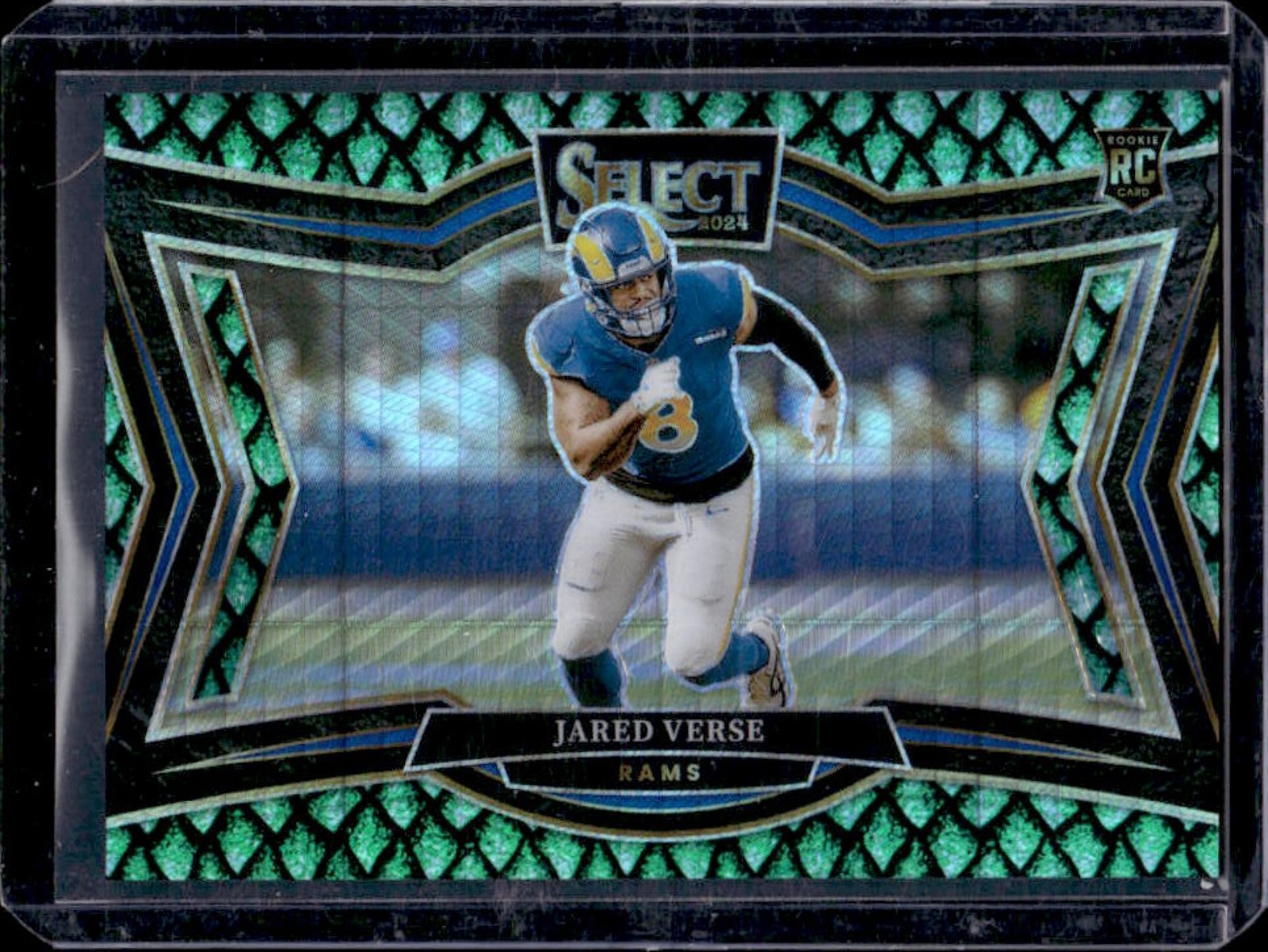 2024 Select Jared Verse Field RC Dragon Scale Prizm #16/70 Rams