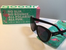 Goodr Glam G  It  s Noir, Darling  Sunglasses Polarized Running Active No Slip