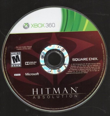 Hitman Absolution Xbox 360 Video Game Mature 17+ Stealth Action