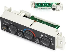 599-006 AEagle A/C Heater Control Module w/Rear Window Defogger Switch Black 