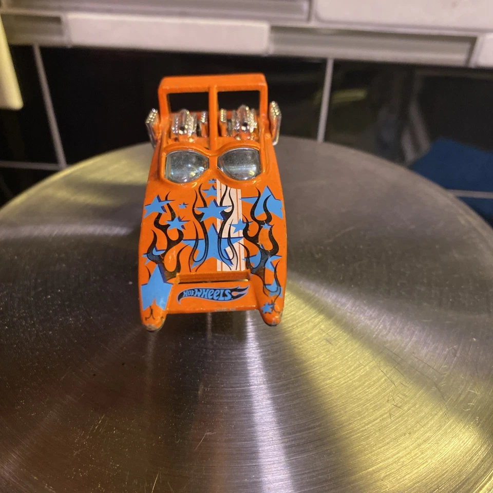 Hot Wheels H2go Daredevil Racers Orange 1:64 Diecast 3 1/4" bote de carreras Foto 3 de 4