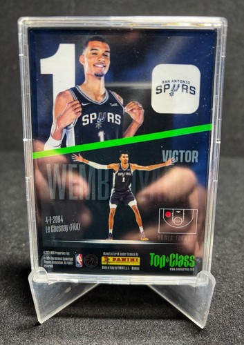 WEMBANYAMA 2024 Panini Top Class NBA - Holo GIANTS San Antonio Spurs - Imagen 2 de 2