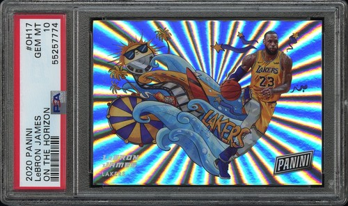 LeBron James #OH-17 2020 Panini On The Horizon card