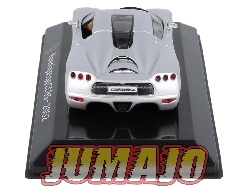 SC56 voiture 1/43 SALVAT Supercars : KOENIGSEGG CC8S 2002 - Photo 4/4