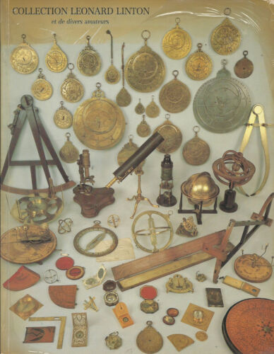 DROUOT Instrumenty naukowe Kompas słoneczny Astrolabe Linton Coll Katalog 1980 - Zdjęcie 1 z 1