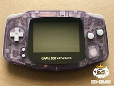 *NEW* Nintendo Game Boy Advance GBA Atomic Purple System CUSTOM BUTTONS LENS