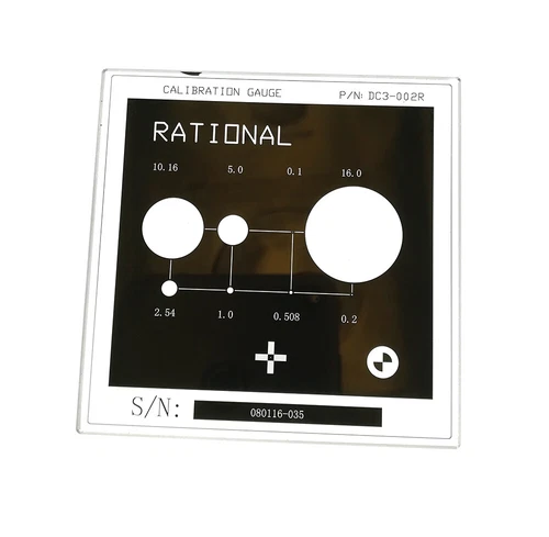 Calibration Gauge Standard Block Glass Plate For Profile Projector