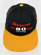 Vintage Snap On Tools Snapback Hat Cap Embroidered 80 Years Trek