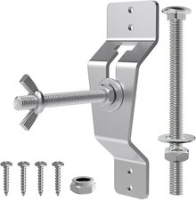 Wall Mount Trailer Spare Tire Carrier Wheel Bracket for Enclosed Trailer