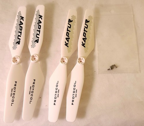 4x NEW PROTOCOL Kaptur GPS II Wi-Fi Drone Blades Propeller W/ 4xScrew 2xA 2xB - Picture 1 of 3
