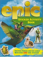 Epic Sticker Activity Book with over 100 cool stickers Softcover: Children's, A