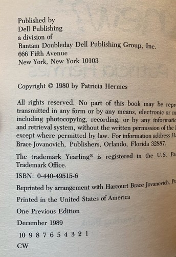 SIGNED! WHAT IF THEY KNEW? Patricia Hermes 1989 Paperback Character has Epilepsy - Foto 4 di 4