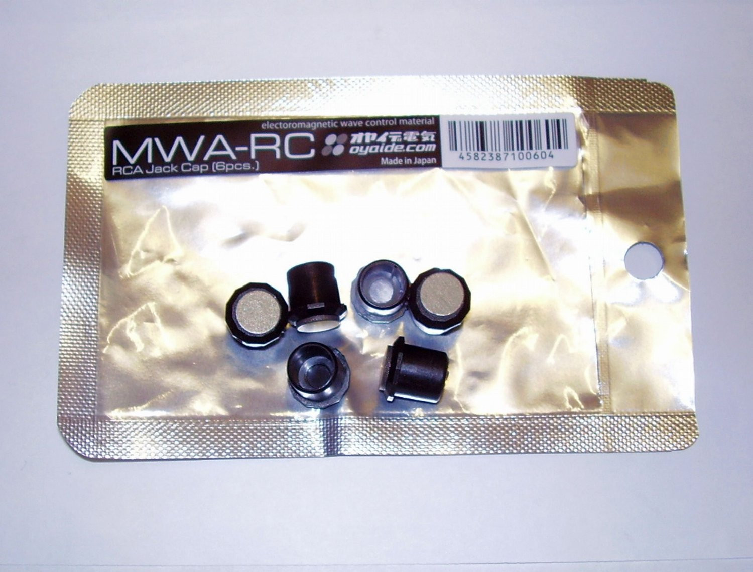 Thumbnail - Oyaide Japan Mwa-rc Rca Stecker Abdeckung Kappen Lärm Vibration Staub