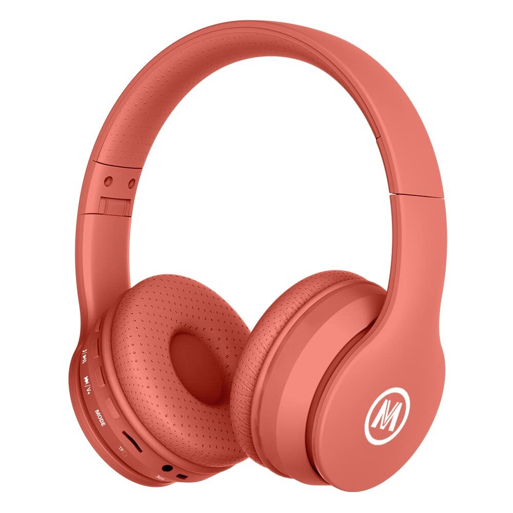 Mokata Bluetooth Wireless Wired Kids Headphones Volume Limited 85dB 110dB Over Ear