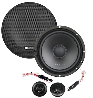 MB Quart 2-Wege Lautsprechersystem 180W Max 16,5 cm QS165