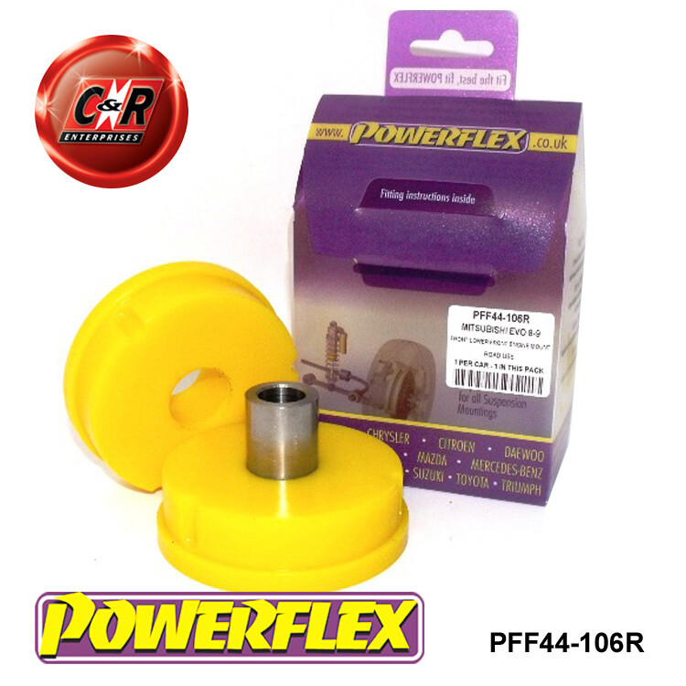 Powerflex Fr Low Fr Motore Supporto Strada Uso per Mitsubishi Evo Rs / GSR 4-6