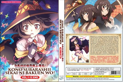 Konosuba: Eine Explosion auf dieser wunderbaren Welt! (VOL.1-12) ~ Englisch s...
