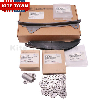 OEM 4PC Engine Timing Chain Kit For Hyundai Elantra Kona Kia Forte 24321-2E010