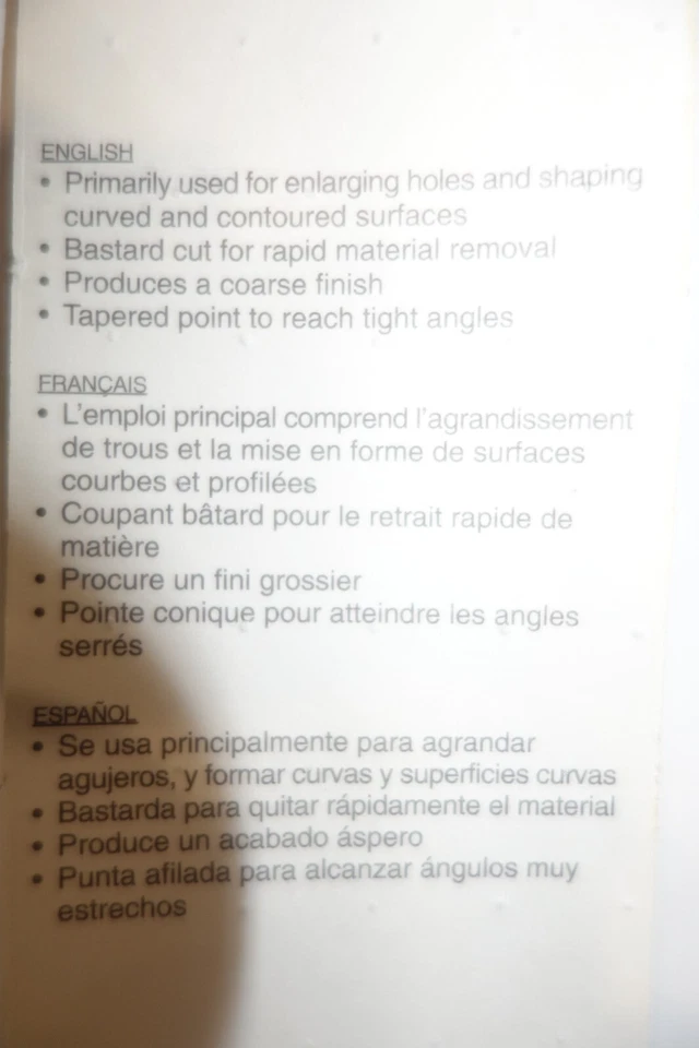 Vintage Nicholson 21853 Round Bastard File Single Cut 8" - Made in The USA - Image 4 of 4