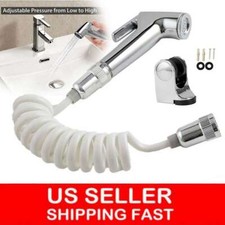 Toilet Shattaf Adapter Hose Bidet Spray Stainless Steel Handheld Shower Head new