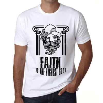 Herren Grafik T-Shirt Der Glaube ist das höchste Gut   Faith Is The Highest Good
