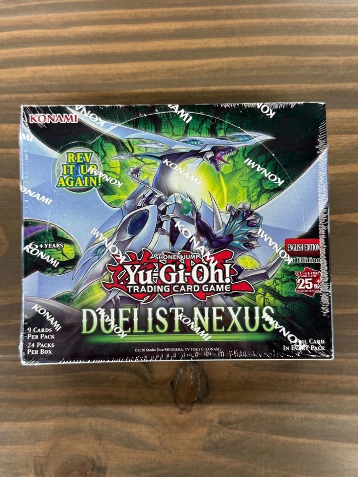 Yugioh Duelist Nexus Booster Box 1st Edition Factory Sealed NEW!