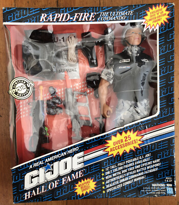 GI JOE HOF RAPID-FIRE The Ultimate Commando TOYS  R US EXCLUSIVE Lim Ed.1993 NIB