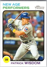 2022 Topps Heritage New Age Performers #NAP5 Patrick Wisdom