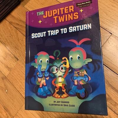 SCOUT TRIP TO SATURN THE JUPITER TWINS By Jeff Dinardo Educational Hardcover