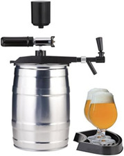 Impastatrice per birra "Profi Tap" per fusti da 5 litri con CO2 automatica e pom