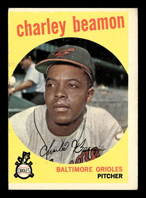 Charley Beamon 1959 Topps #192 Baltimore Orioles Vg-Ex