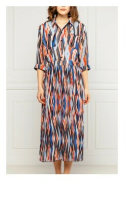 boss pleated dress BOSS A-line dress with pliss Pleats