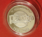 PESETA 75 años LEONES DE PONCE Puerto Rico BASEBALL Quarter Beisbol Toletero — photo 1