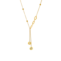 RöMische Halskette Strasssteine Edelstahl Gold Plattiert (Vergoldet) Geschenk