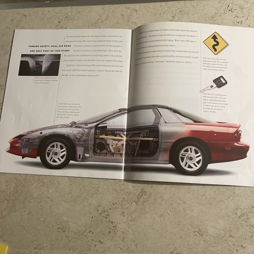1994 Chevrolet Camaro and Z28 34-page Original Car Sales Brochure Catalog - Picture 3 of 5