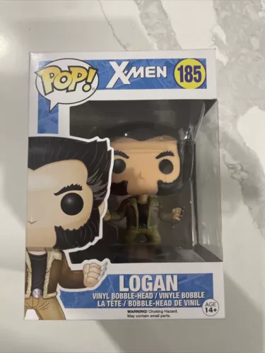 Funko POP! #185 X-Men Wolverine "LOGAN" Bobblehead Figure Marvel Superhero