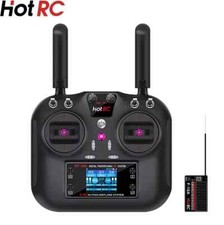 HOTRC HT-10A RC Transmitter 10CH Receiver For RC Airplanes Boats Car Drones