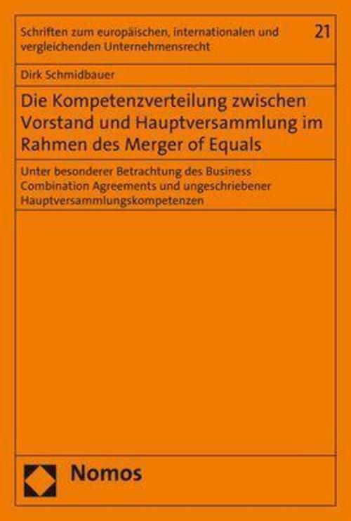 Thumbnail - Die Kompetenzverteilung Zwischen Vorstand Und Hauptversammlung Rahmen