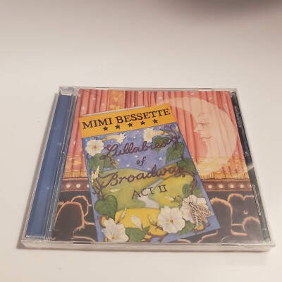 Mimi Bessette Lullabies Of Broadway Act 2 CD musical record album