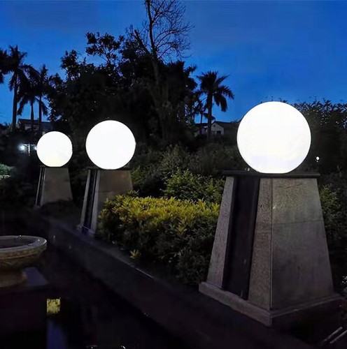 Solar Ball Light IP65 Waterproof Outdoor RGB Pathway Lawn Spike Lamp 30CM - Picture 24 of 30