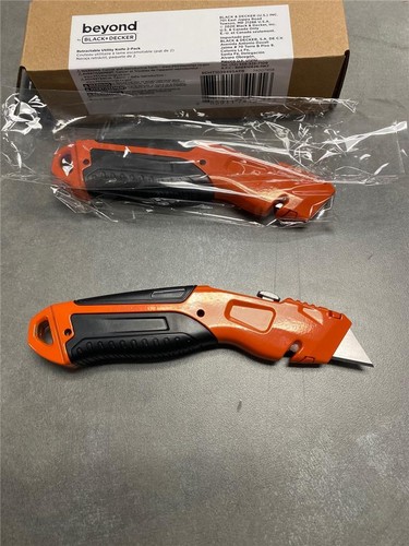 @ Black & Decker Retractable Utility Knife 2- Pack BDHT1039495APB - Picture 5 of 5
