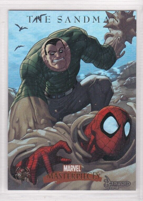 THE SAND MAN Foil Sub-Set Single | 2007 Marvel Masterpieces Spider-Man Fleer #S8