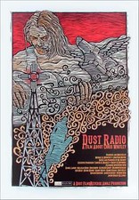 Dust Radio Poster A Film About Chris Whitley Signed Silkscreen Gary Houston