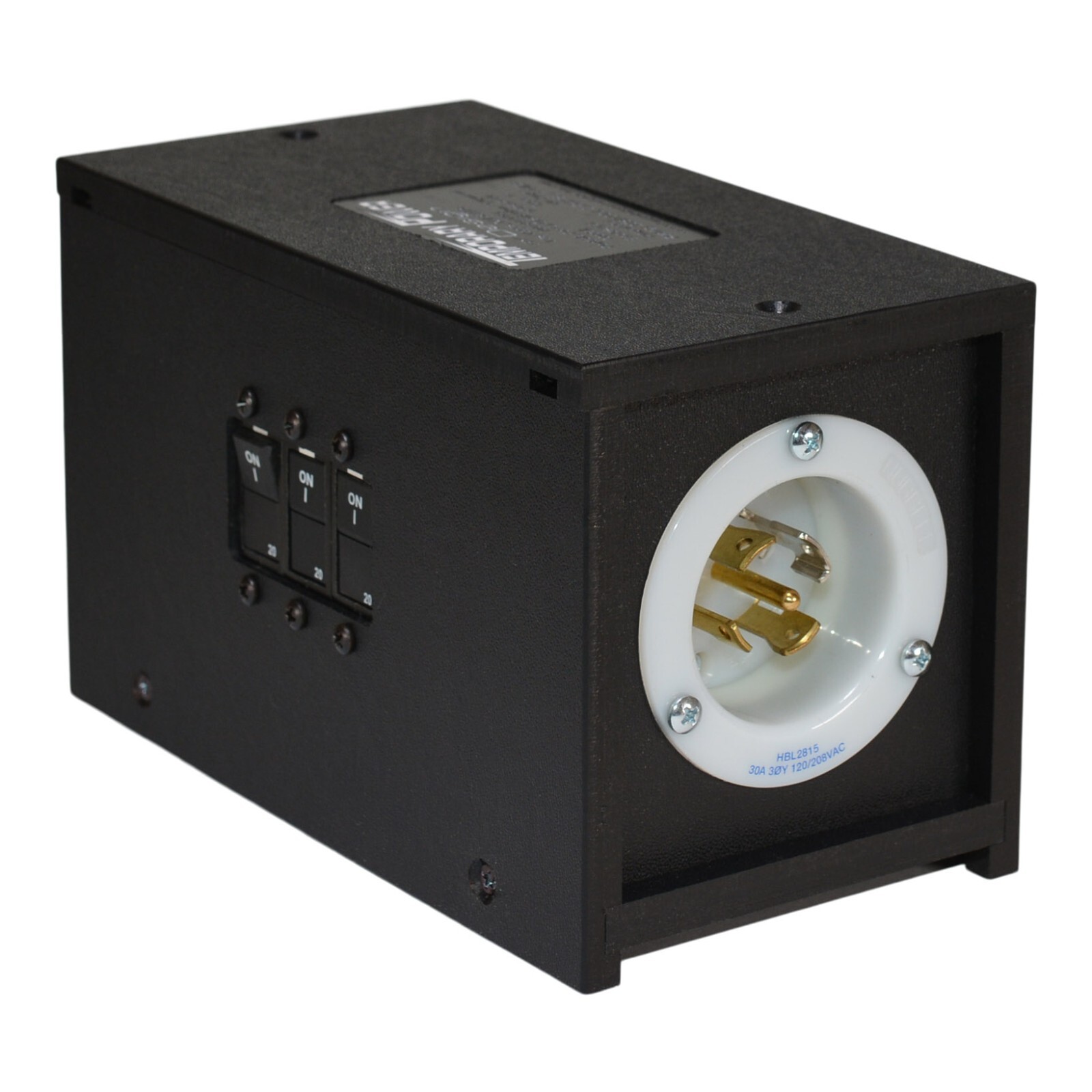 NEW 30A Three Phase Electrical Doghouse / Floor Box Distro / Power